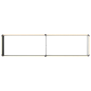 Υψωμένο Κρεβάτι Κήπου Φυσικό 160 x 40 x 24 εκ.