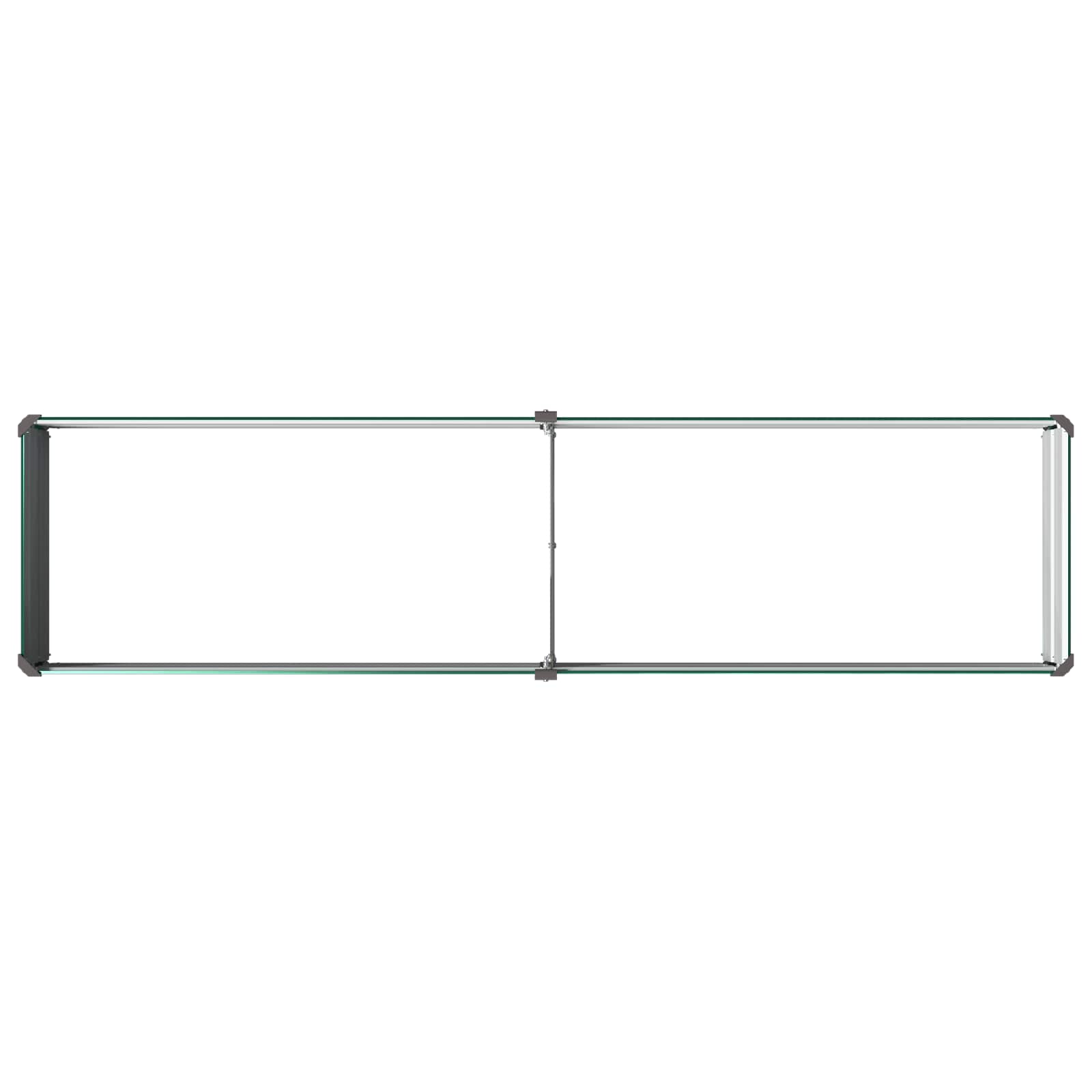Υψωμένο Κρεβάτι Κήπου Πράσινο 160 x 40 x 24 εκ.
