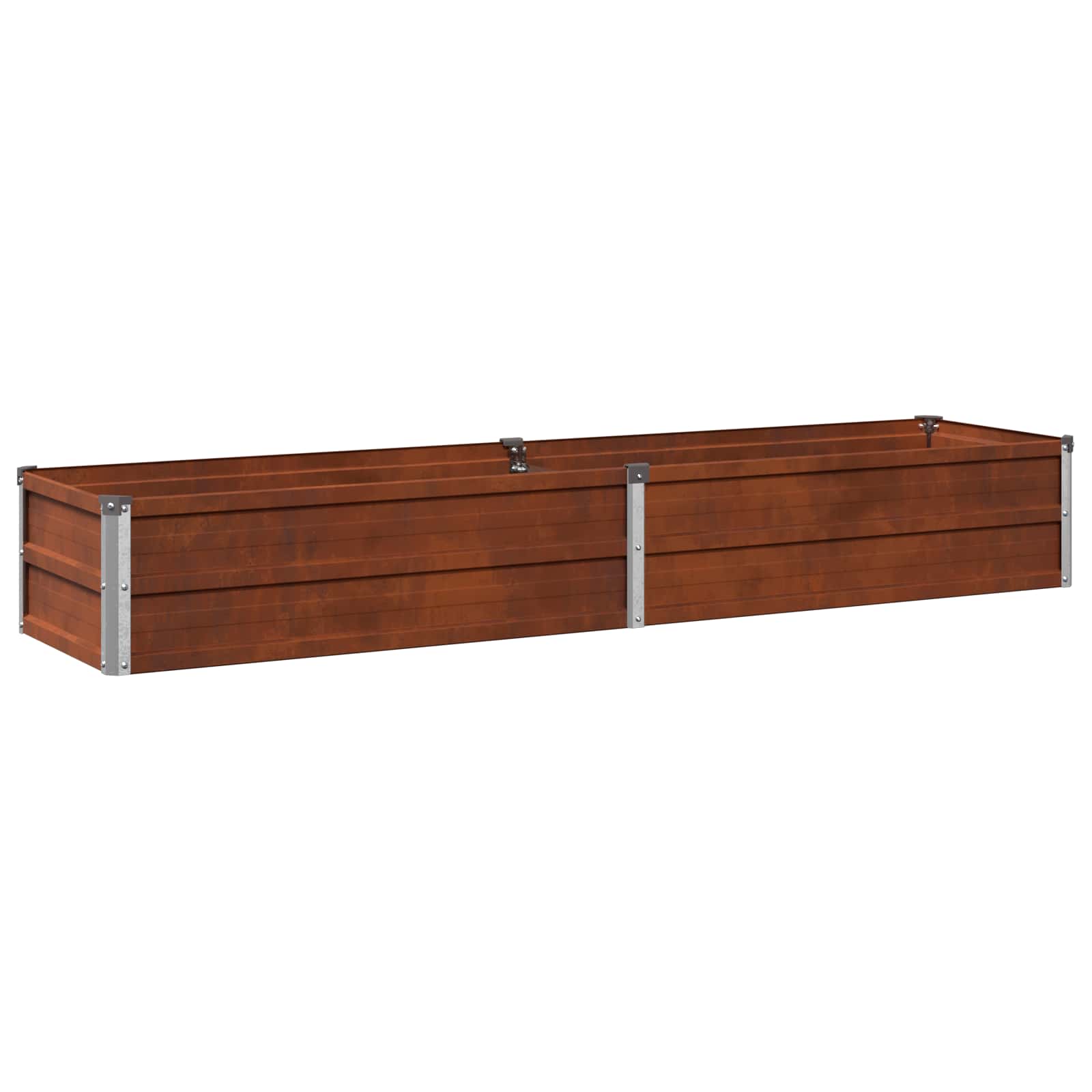 Υψωμένο Κρεβάτι Κήπου Σκ rusty 160 x 40 x 24 εκ. κοντόν