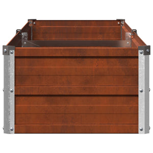 Υψωμένο Κρεβάτι Κήπου Σκ rusty 160 x 40 x 24 εκ. κοντόν