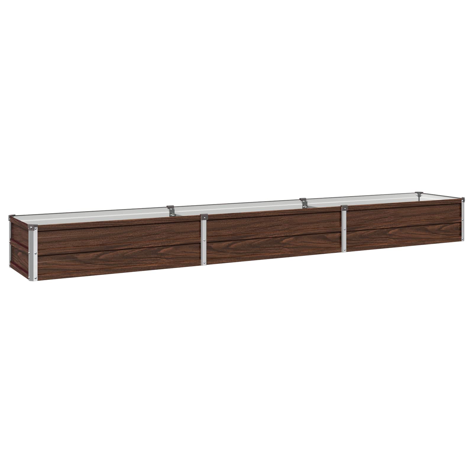 Υψωμένο Κρεβάτι Κήπου Μαύρο 240 x 40 x 24 εκ. - Pakobazaar
