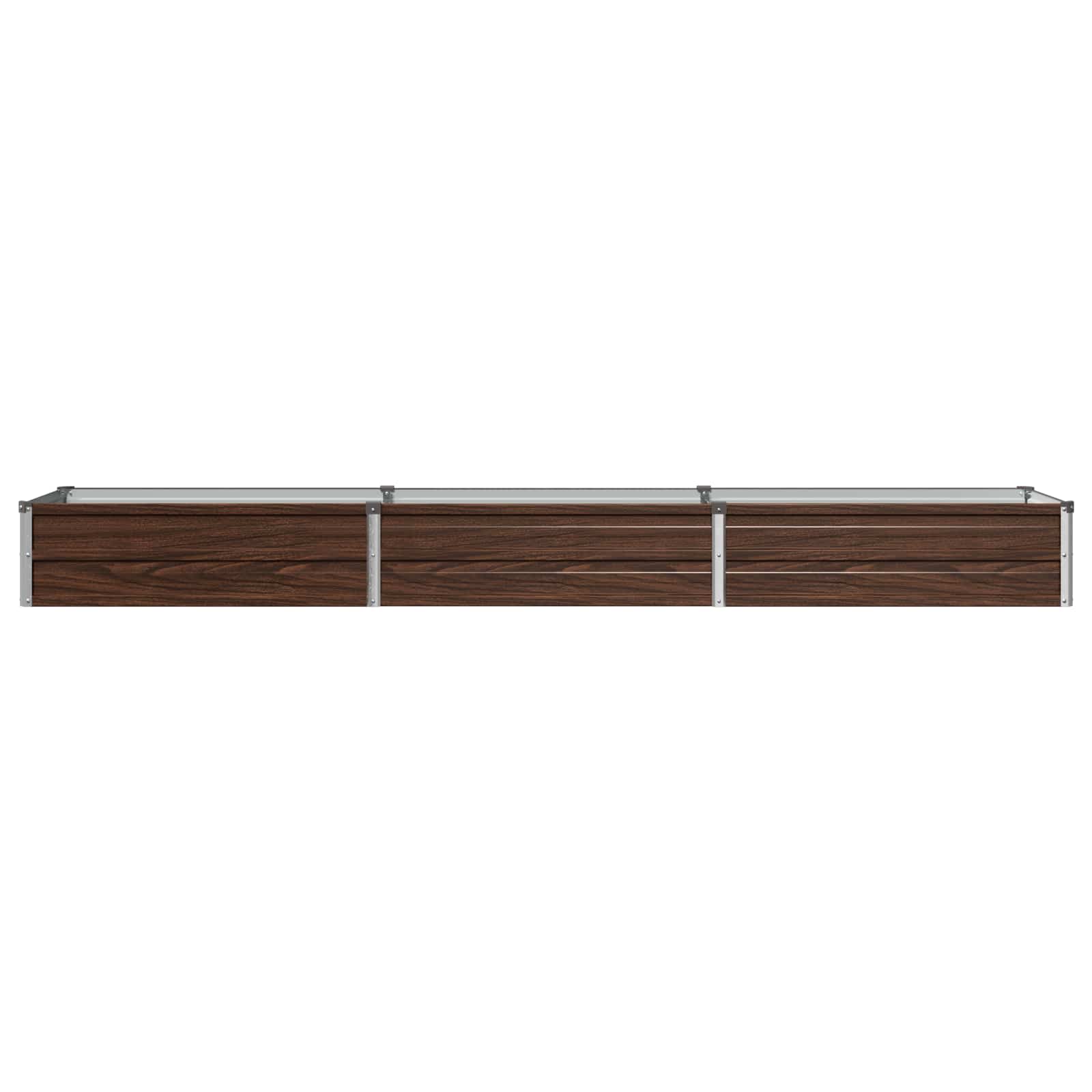 Υψωμένο Κρεβάτι Κήπου Μαύρο 240 x 40 x 24 εκ. - Pakobazaar