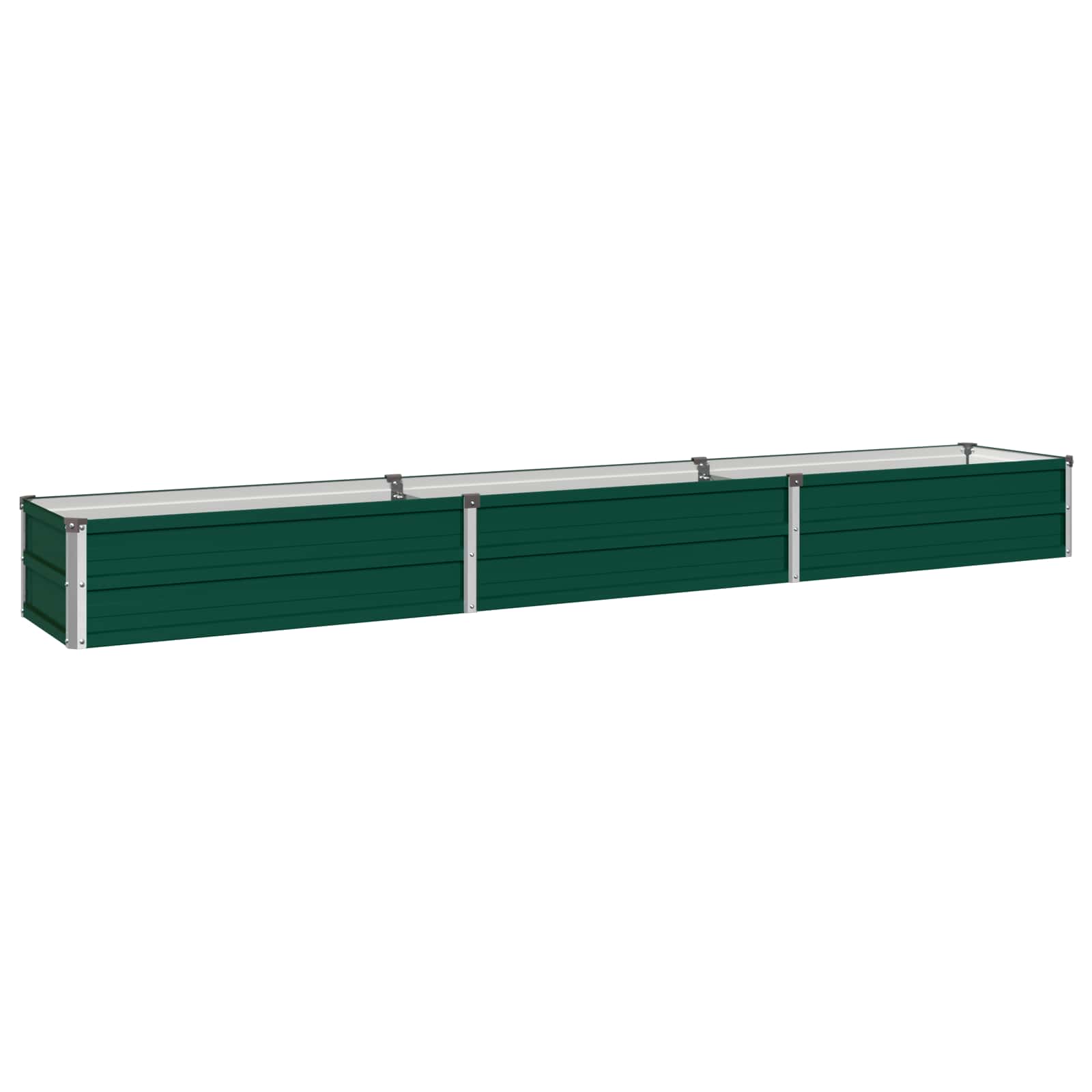 Υψωμένο Κρεβάτι Κήπου Πράσινο 240 x 40 x 24 εκ. - Pakobazaar