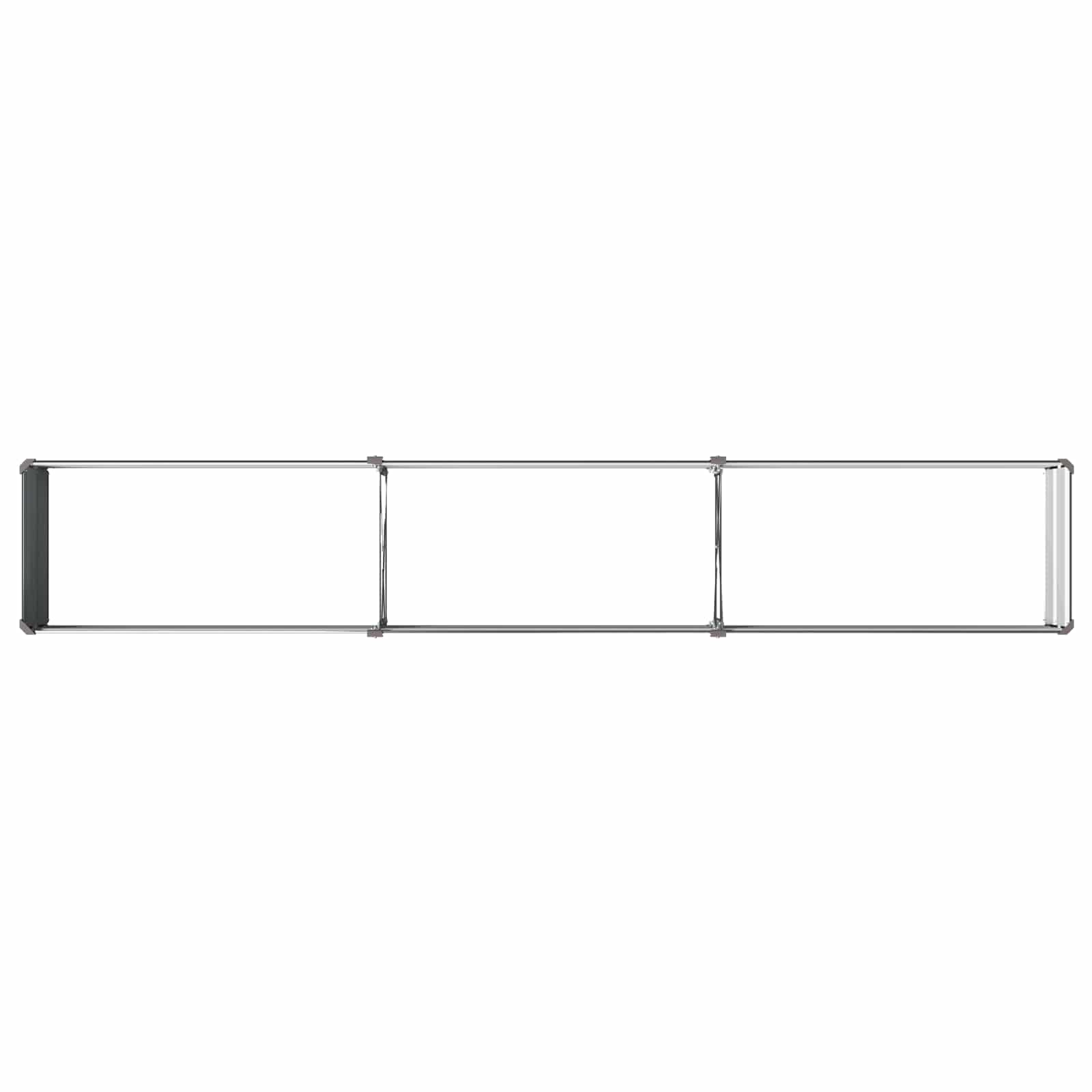 Υψωμένο Κρεβάτι Κήπου Ανθρακί 240 x 40 x 24 εκ. - Pakobazaar