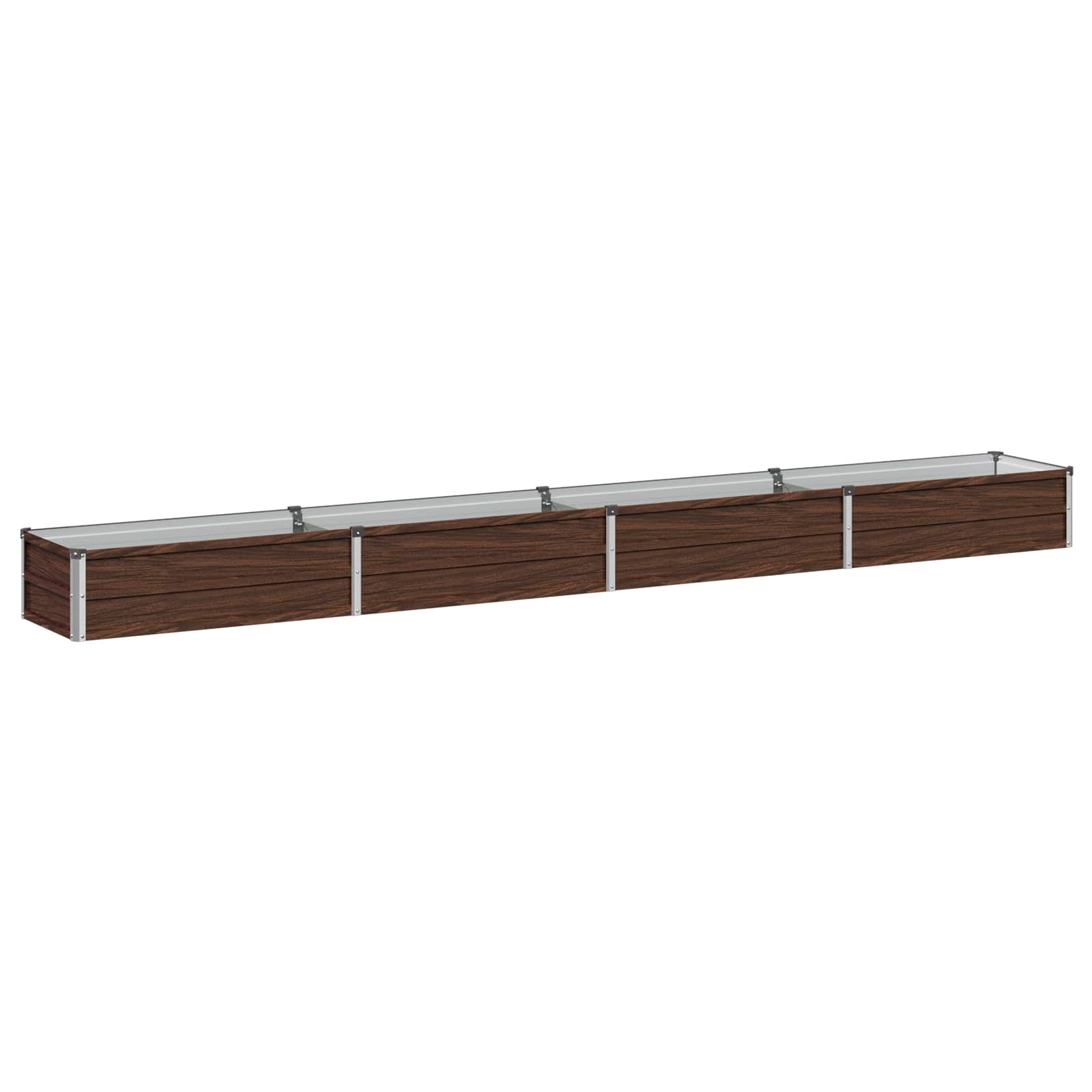 Υψωμένο Κρεβάτι Κήπου Μαύρο 320 x 40 x 24 εκ. - Pakobazaar
