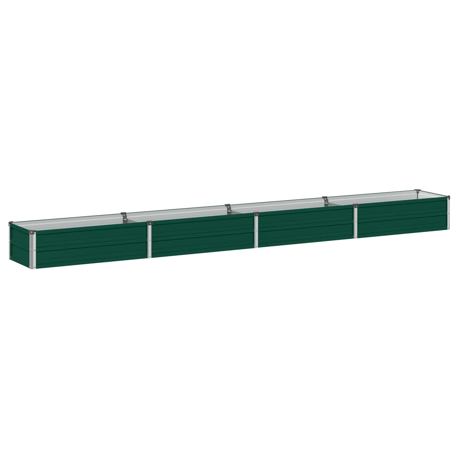Υψωμένο Κρεβάτι Κήπου Πράσινο 320 x 40 x 24 εκ. - Pakobazaar