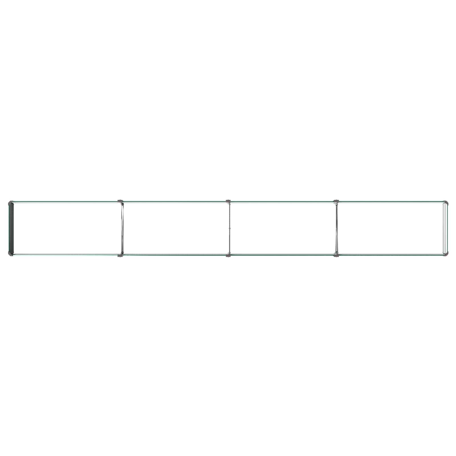 Υψωμένο Κρεβάτι Κήπου Πράσινο 320 x 40 x 24 εκ. - Pakobazaar