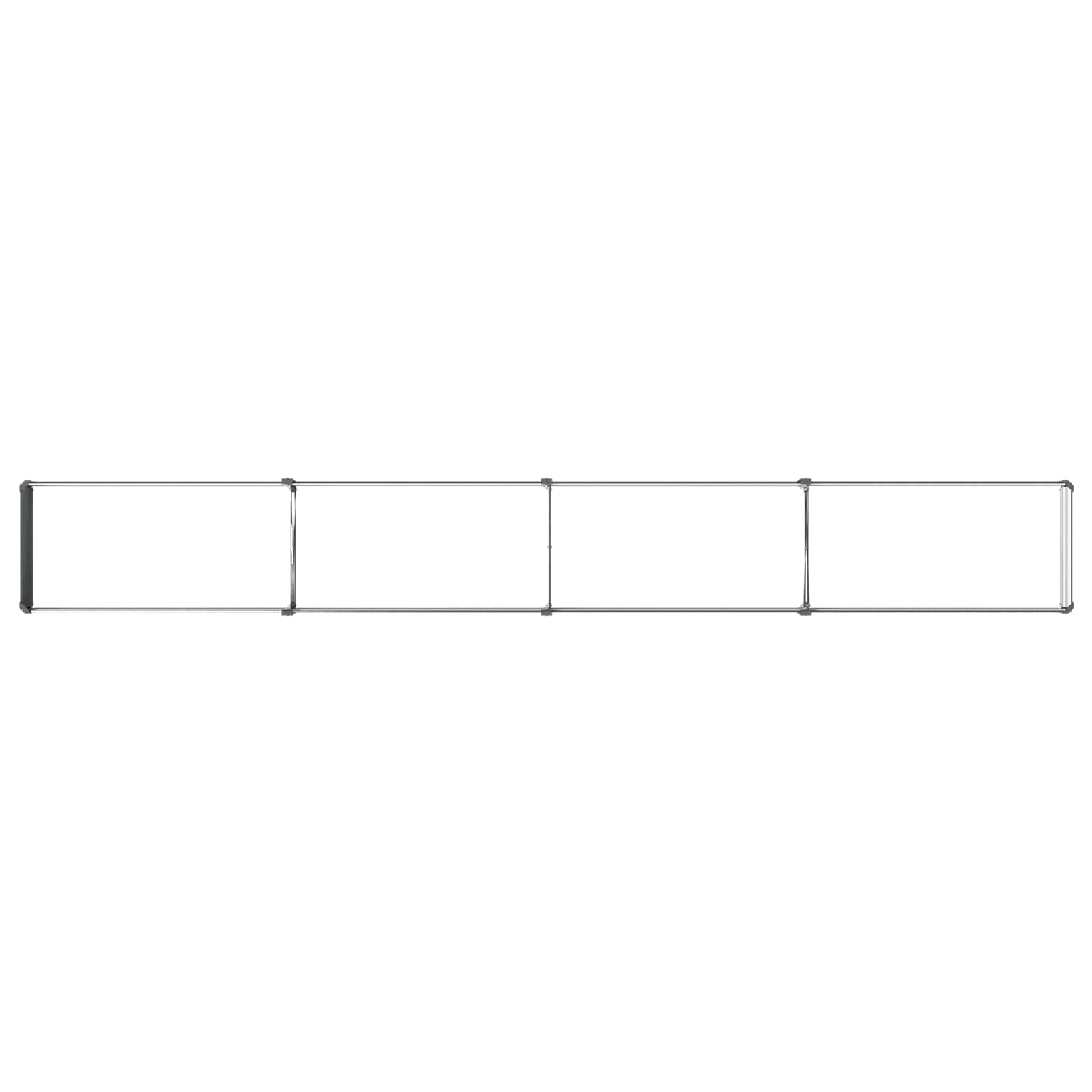 Υψωμένο Κρεβάτι Κήπου Ανθρακί 320 x 40 x 24 εκ. - Pakobazaar