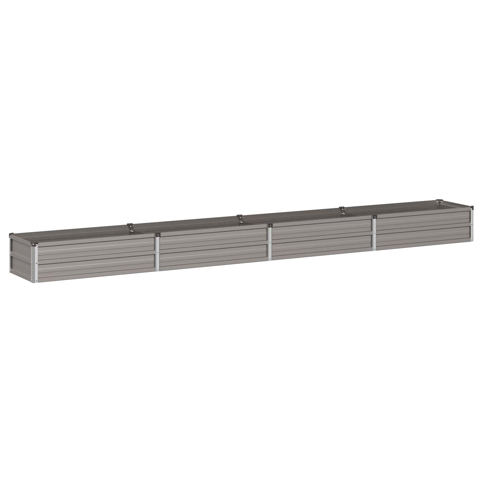 Υψωμένο Κρεβάτι Κήπου Σκ rusty 320 x 40 x 24 εκ. κοντόν - Pakobazaar