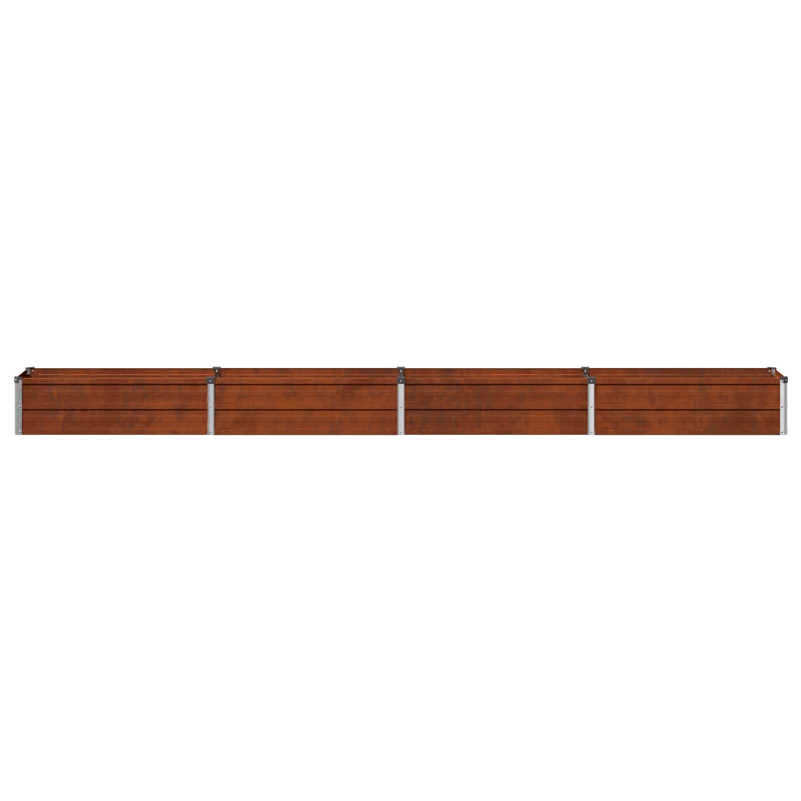 Υψωμένο Κρεβάτι Κήπου Σκ rusty 320 x 40 x 24 εκ. κοντόν - Pakobazaar