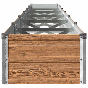 Υψωμένο Κρεβάτι Κήπου Ξύλινο Καφέ 480 x 40 x 24 εκ. - Pakobazaar