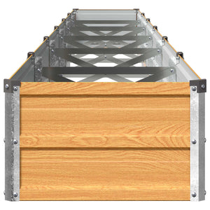 Υψωμένο Κρεβάτι Κήπου Φυσικό 480 x 40 x 24 εκ. - Pakobazaar