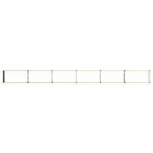 Υψωμένο Κρεβάτι Κήπου Φυσικό 480 x 40 x 24 εκ. - Pakobazaar