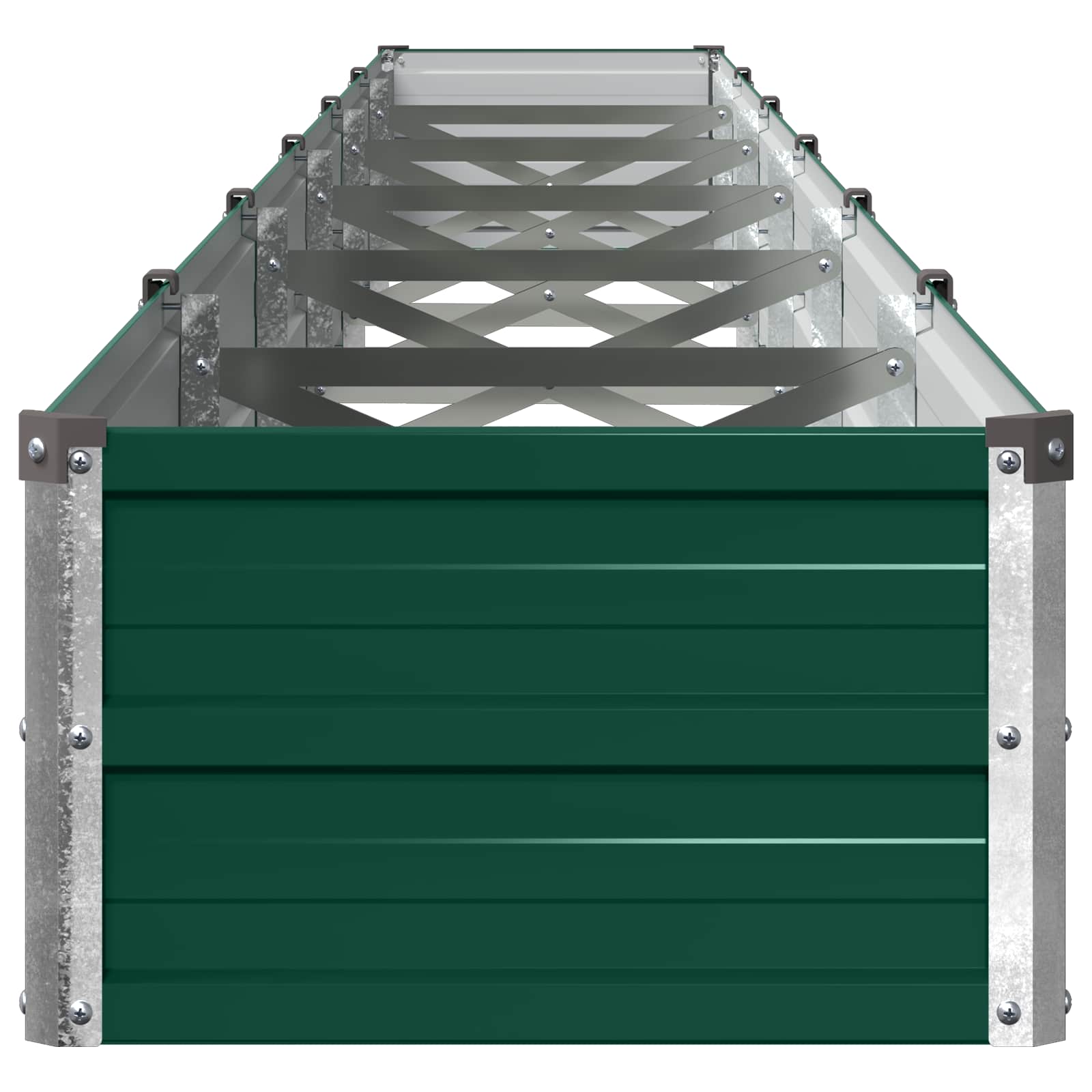 Υψωμένο Κρεβάτι Κήπου Πράσινο 480 x 40 x 24 εκ. - Pakobazaar