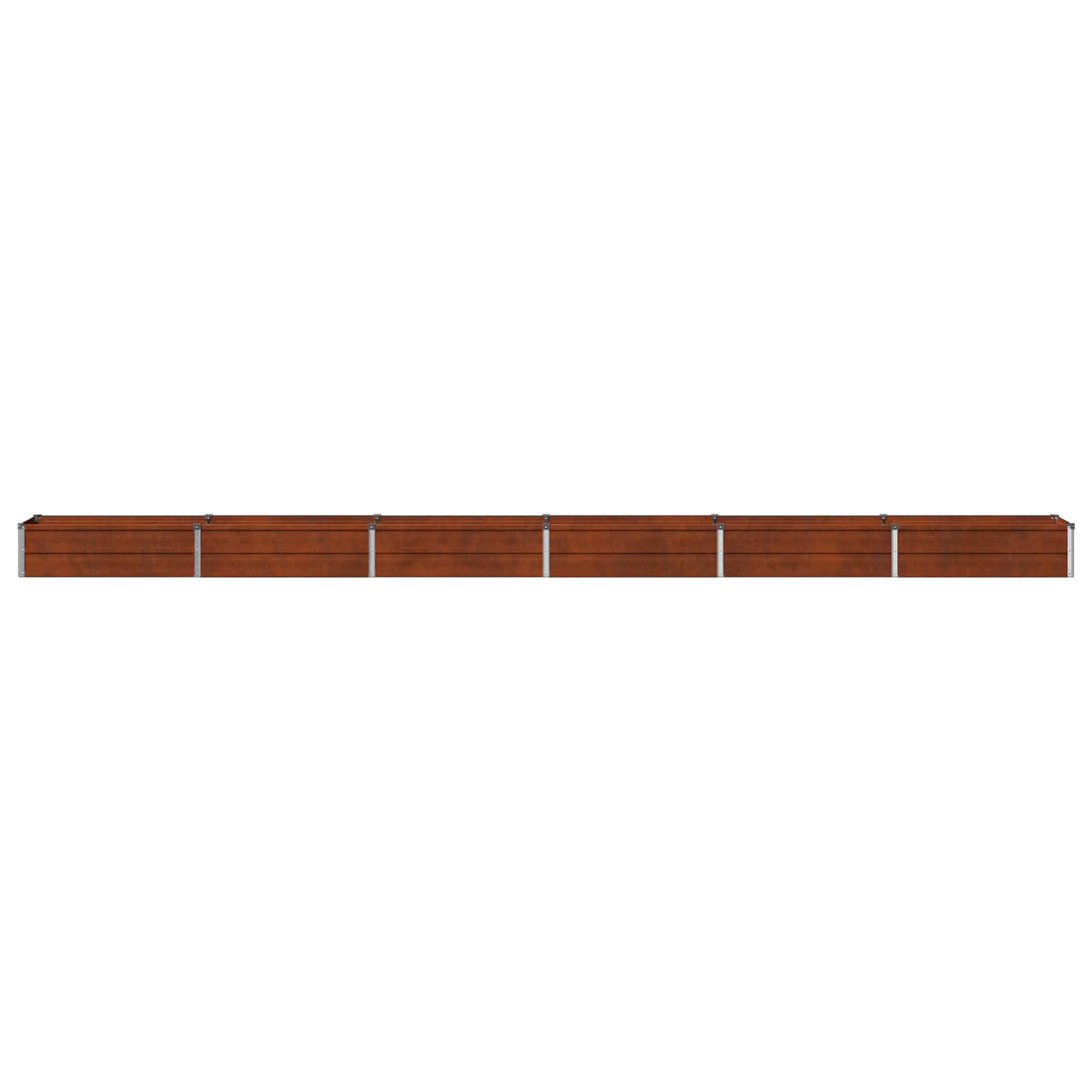 Υψωμένο Κρεβάτι Κήπου Σκ rusty 480 x 40 x 24 εκ. κοντόν