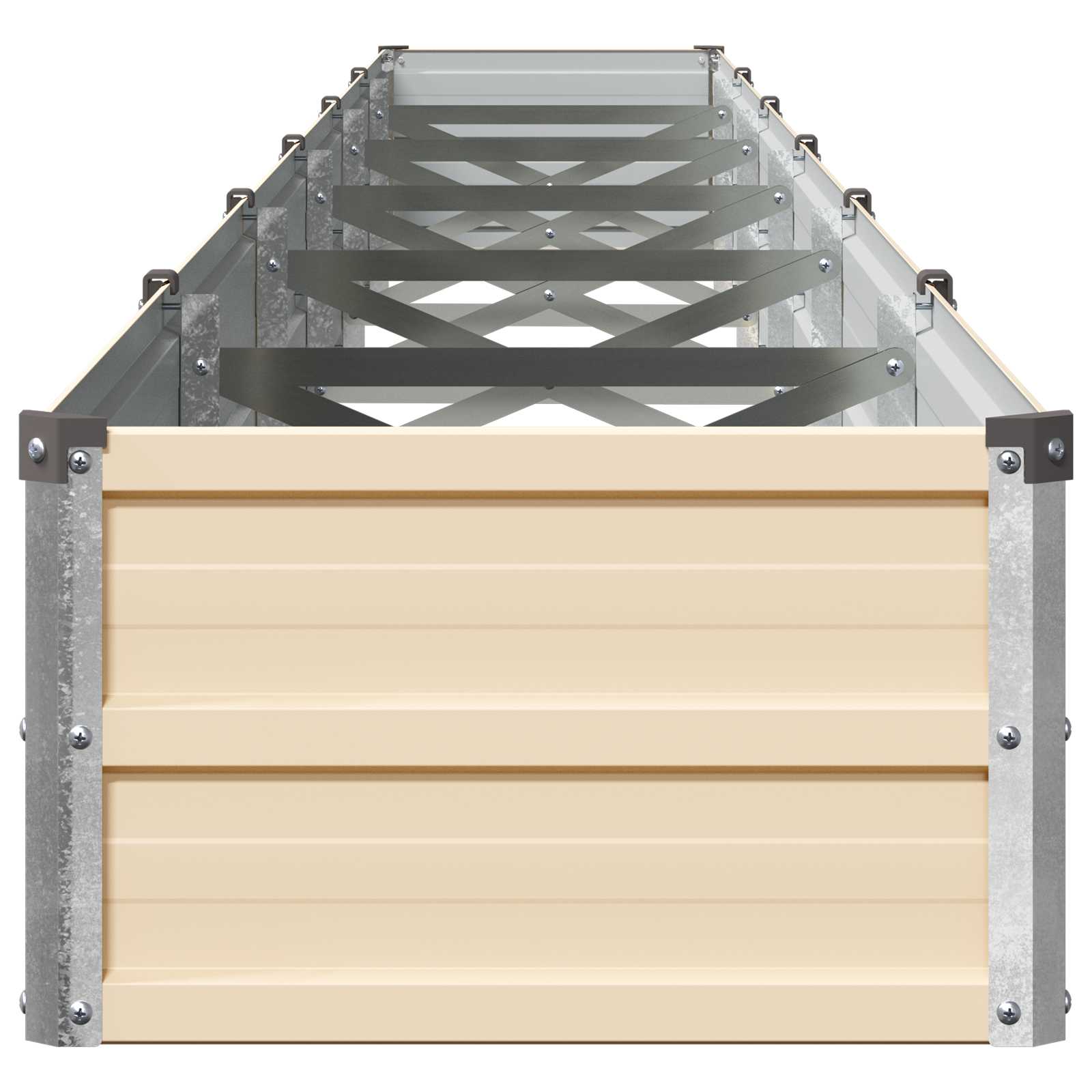 Υψωμένο Κρεβάτι Κήπου Ελεφαντόδοντο 480 x 40 x 24 εκ. - Pakobazaar