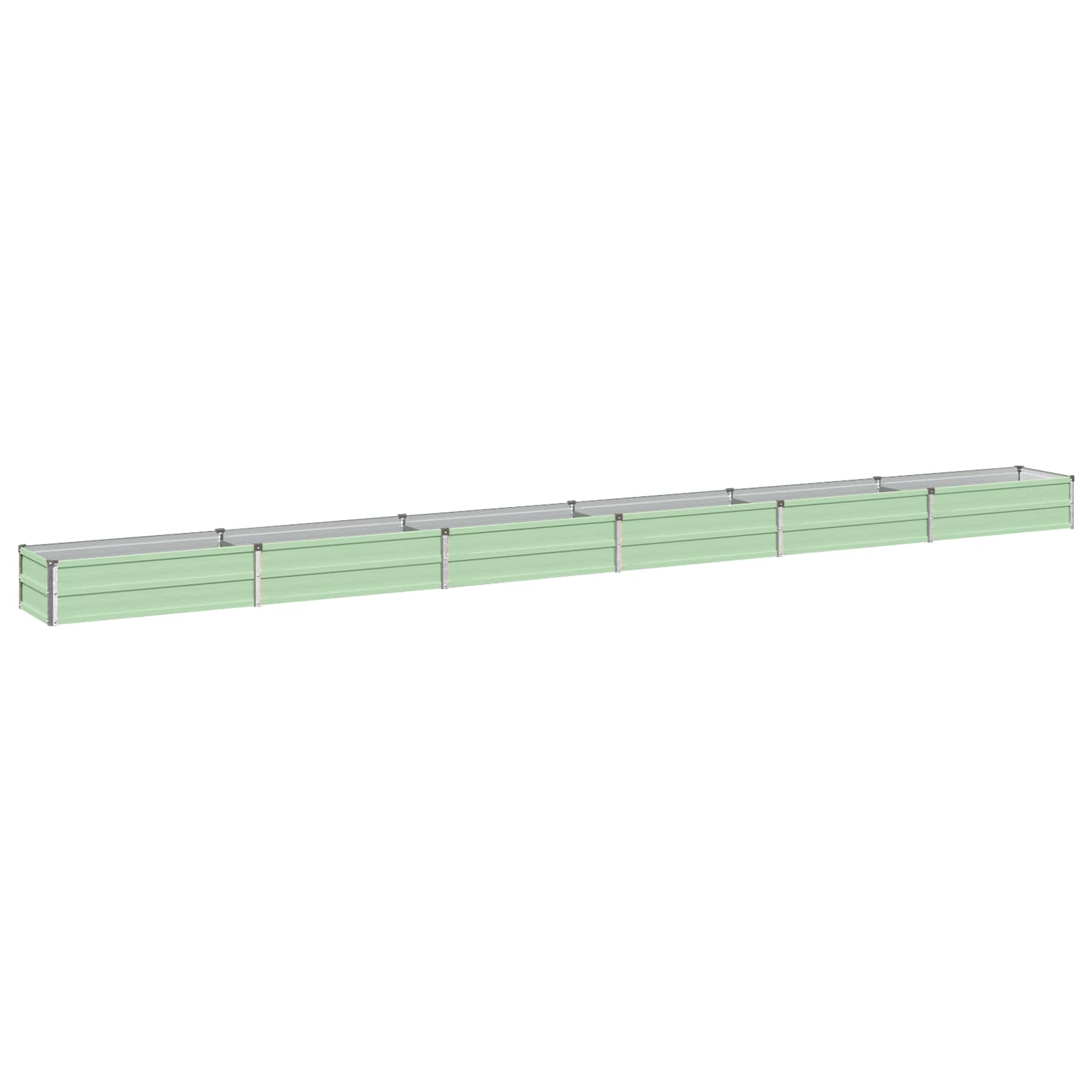 Υψωμένο Κρεβάτι Κήπου Παστέλ Πράσινο 480 x 40 x 24 εκ.
