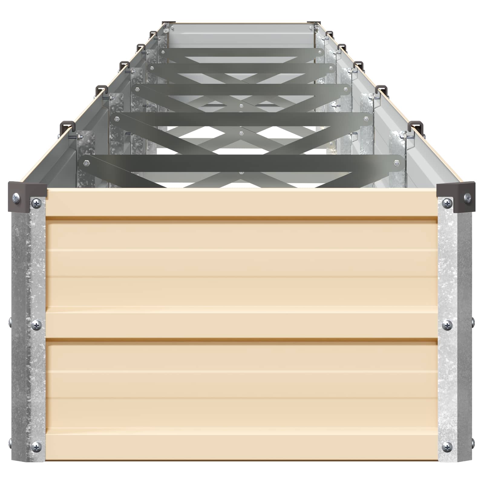 Υψωμένο Κρεβάτι Κήπου Ελεφαντόδοντο 600 x 40 x 24 εκ. - Pakobazaar