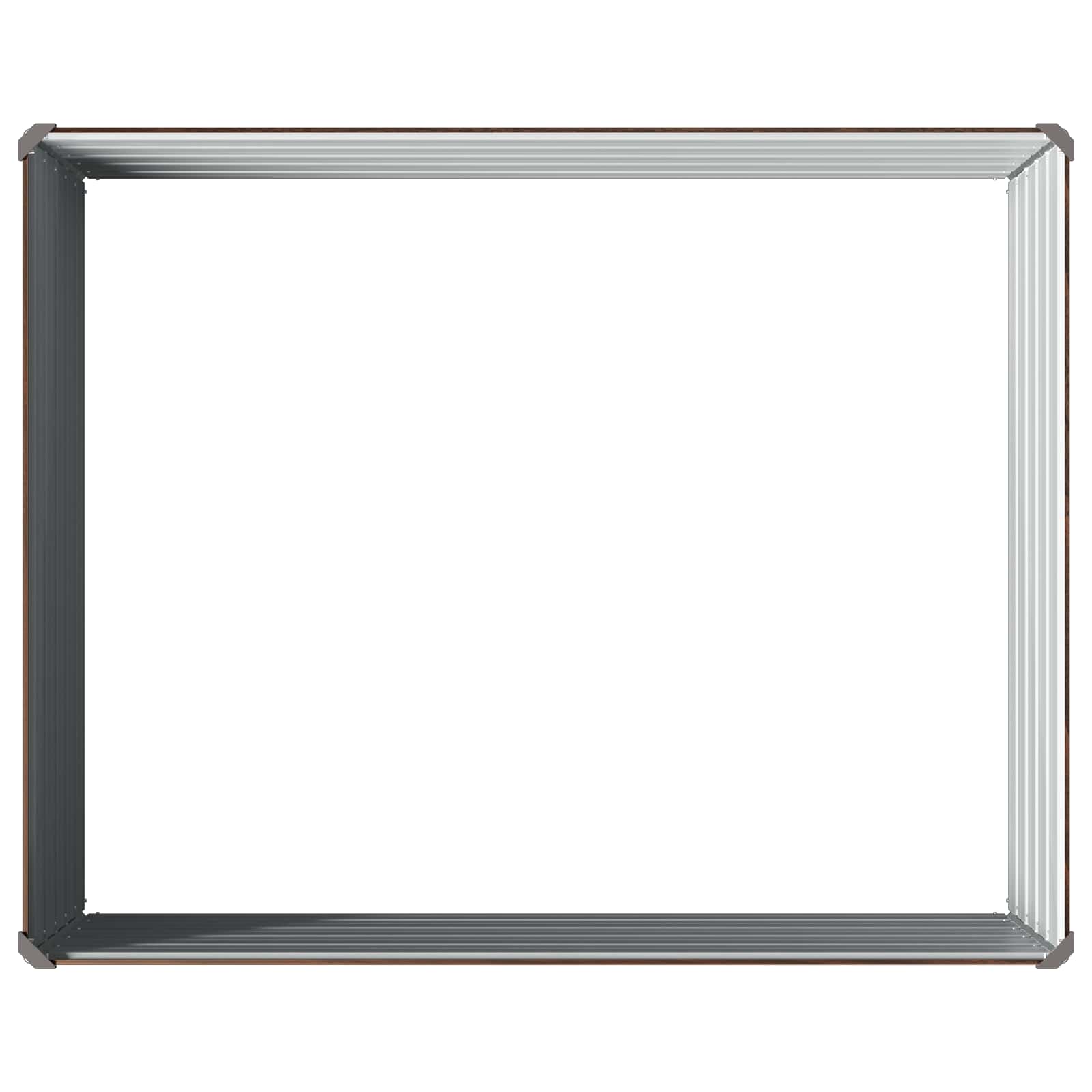 Υψωμένο Κρεβάτι Κήπου Μαύρο 100 x 80 x 55 εκ.