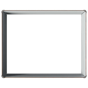 Υψωμένο Κρεβάτι Κήπου Μαύρο 100 x 80 x 55 εκ.