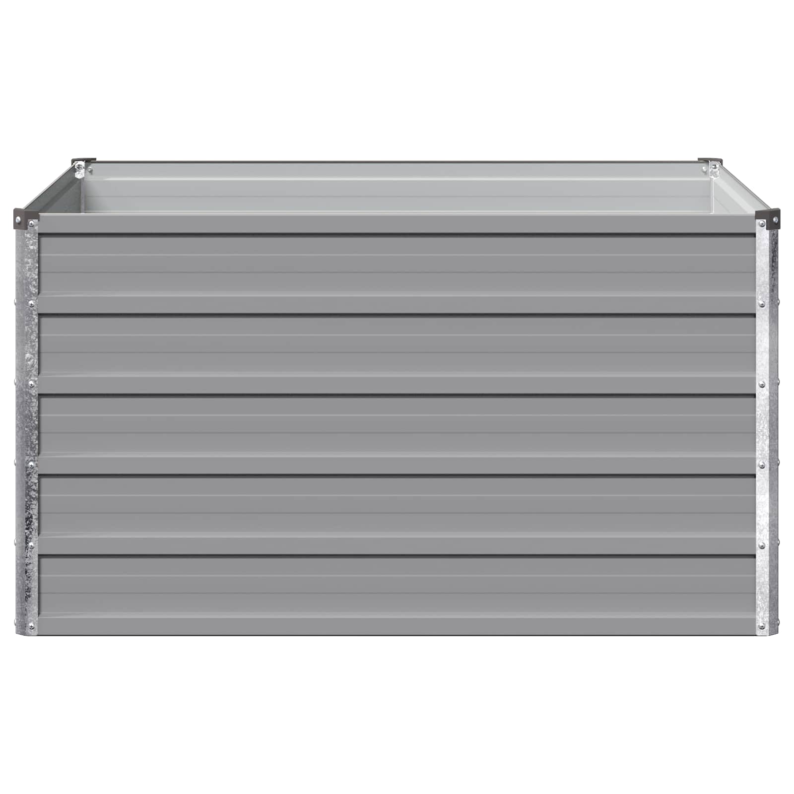 Υψωμένο Κρεβάτι Κήπου Γκρι 100 x 80 x 55 εκ. - Pakobazaar
