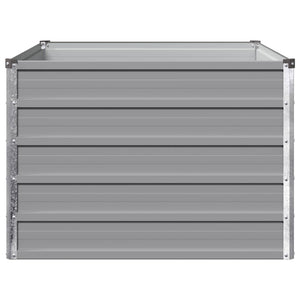 Υψωμένο Κρεβάτι Κήπου Γκρι 100 x 80 x 55 εκ. - Pakobazaar