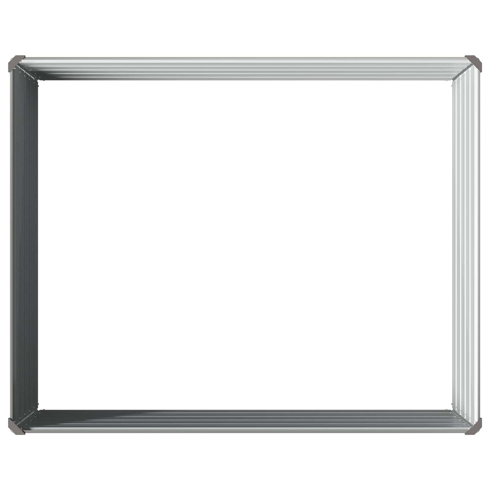 Υψωμένο Κρεβάτι Κήπου Γκρι 100 x 80 x 55 εκ. - Pakobazaar