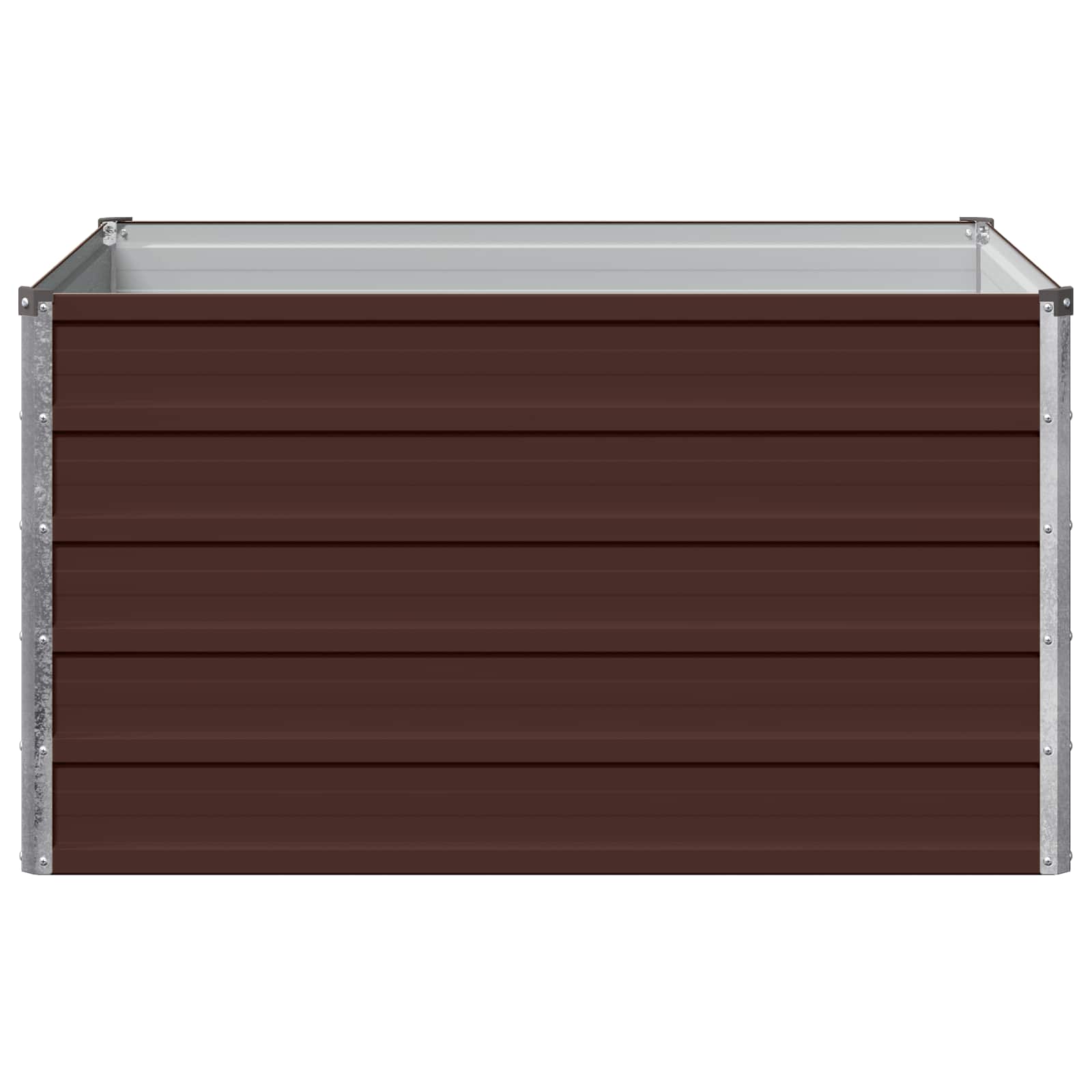 Υψωμένο Κρεβάτι Κήπου Καφέ 100 x 80 x 55 εκ. - Pakobazaar