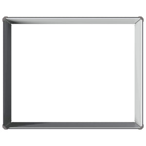 Υψωμένο Κρεβάτι Κήπου Ανθρακί 100 x 80 x 55 εκ.