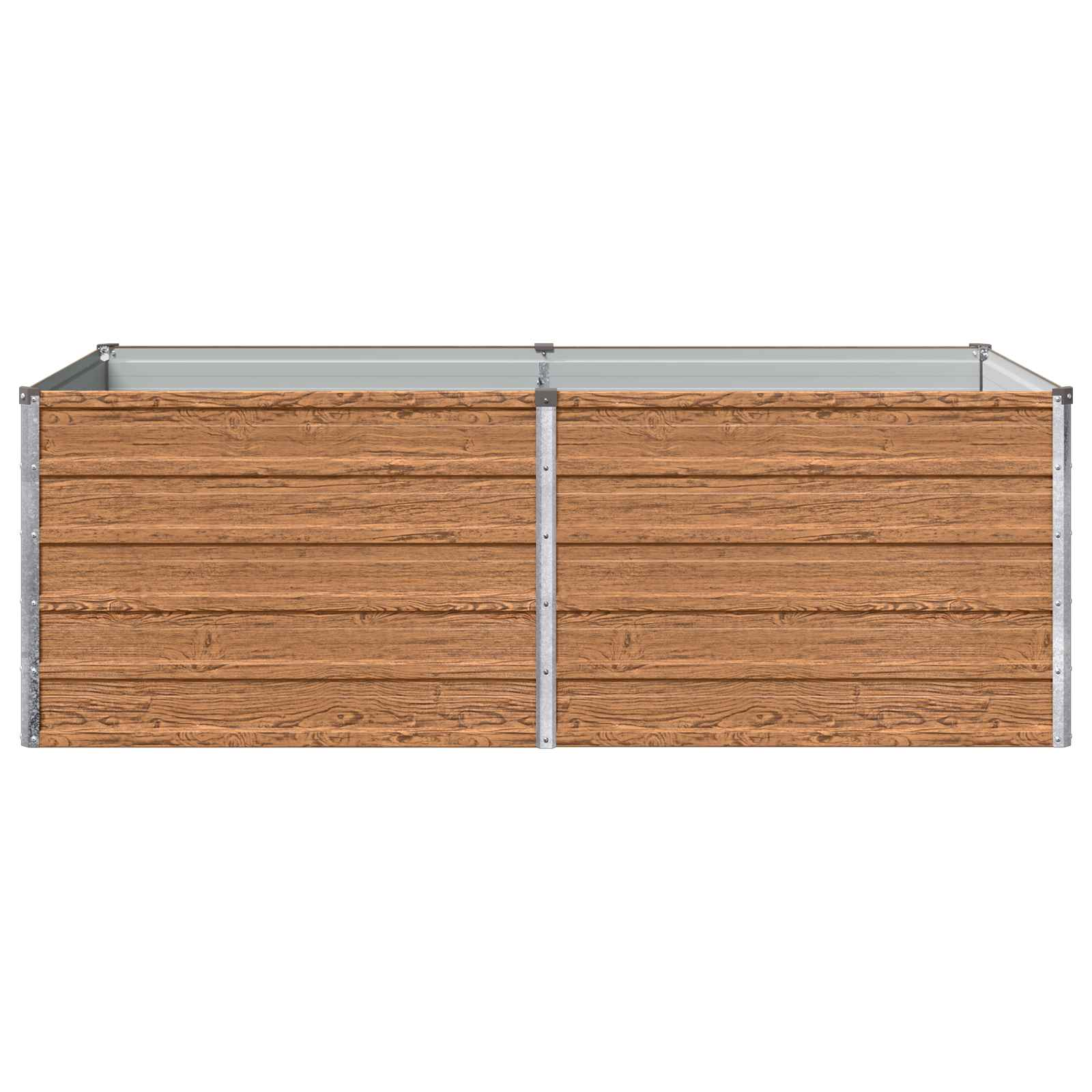 Υψωμένο Κρεβάτι Κήπου Ξύλινο Καφέ 160 x 80 x 55 εκ. - Pakobazaar