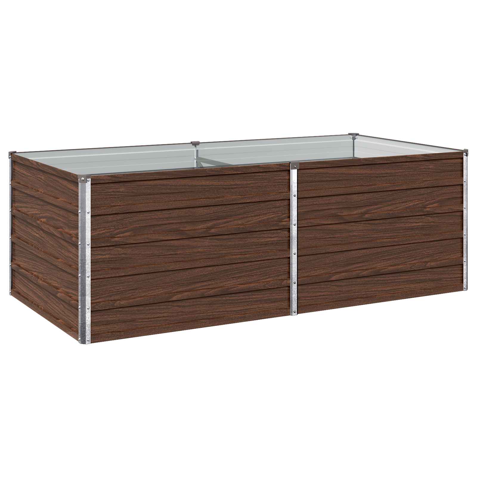 Υψωμένο Κρεβάτι Κήπου Μαύρο 160 x 80 x 55 εκ. - Pakobazaar