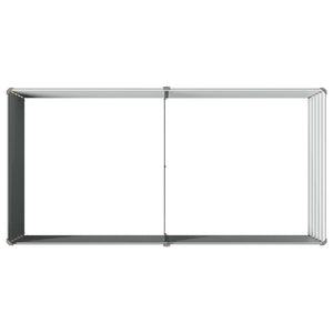 Υψωμένο Κρεβάτι Κήπου Γκρι 160 x 80 x 55 εκ. - Pakobazaar