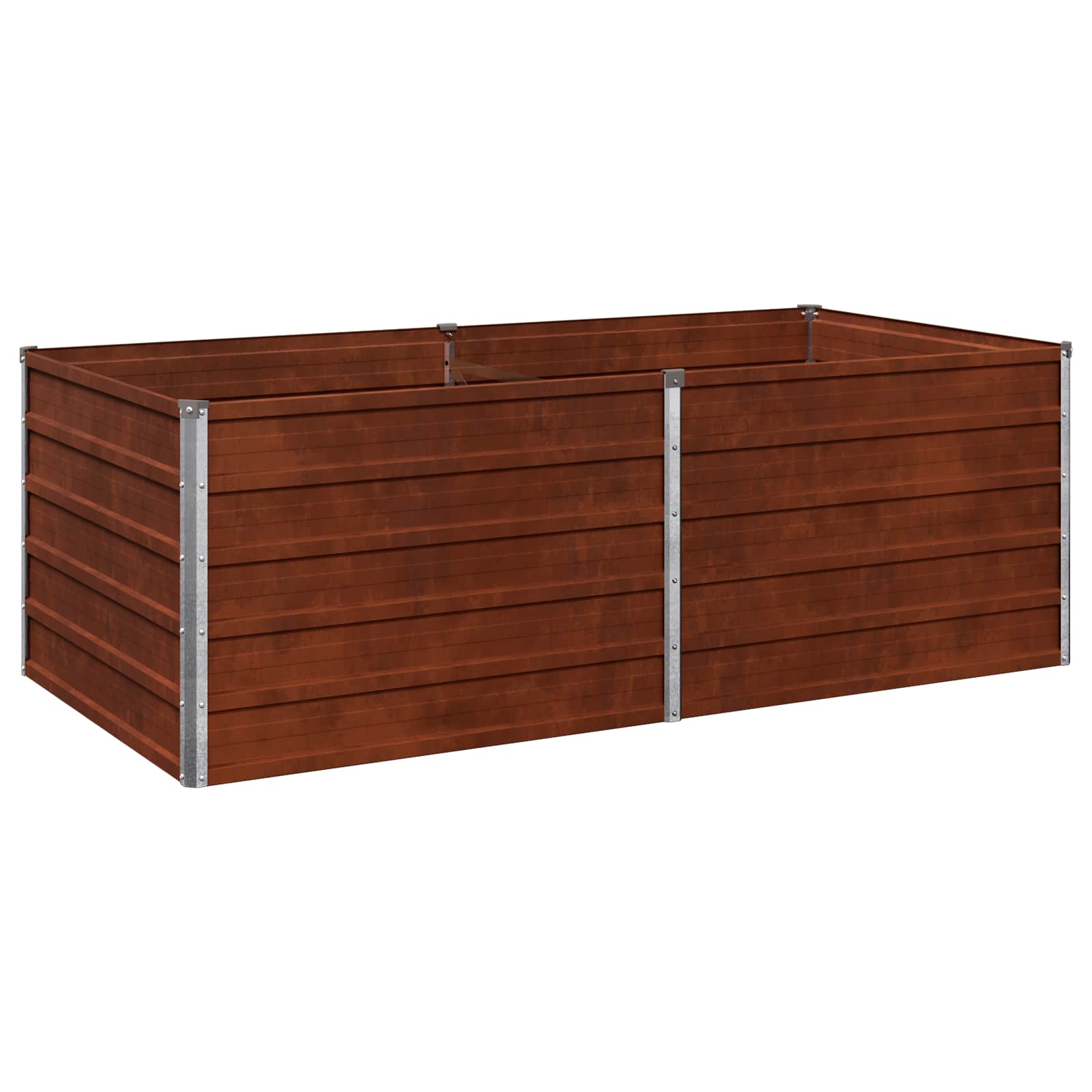 Υψωμένο Κρεβάτι Κήπου Σκ rusty 160 x 80 x 55 εκ. κοντόν