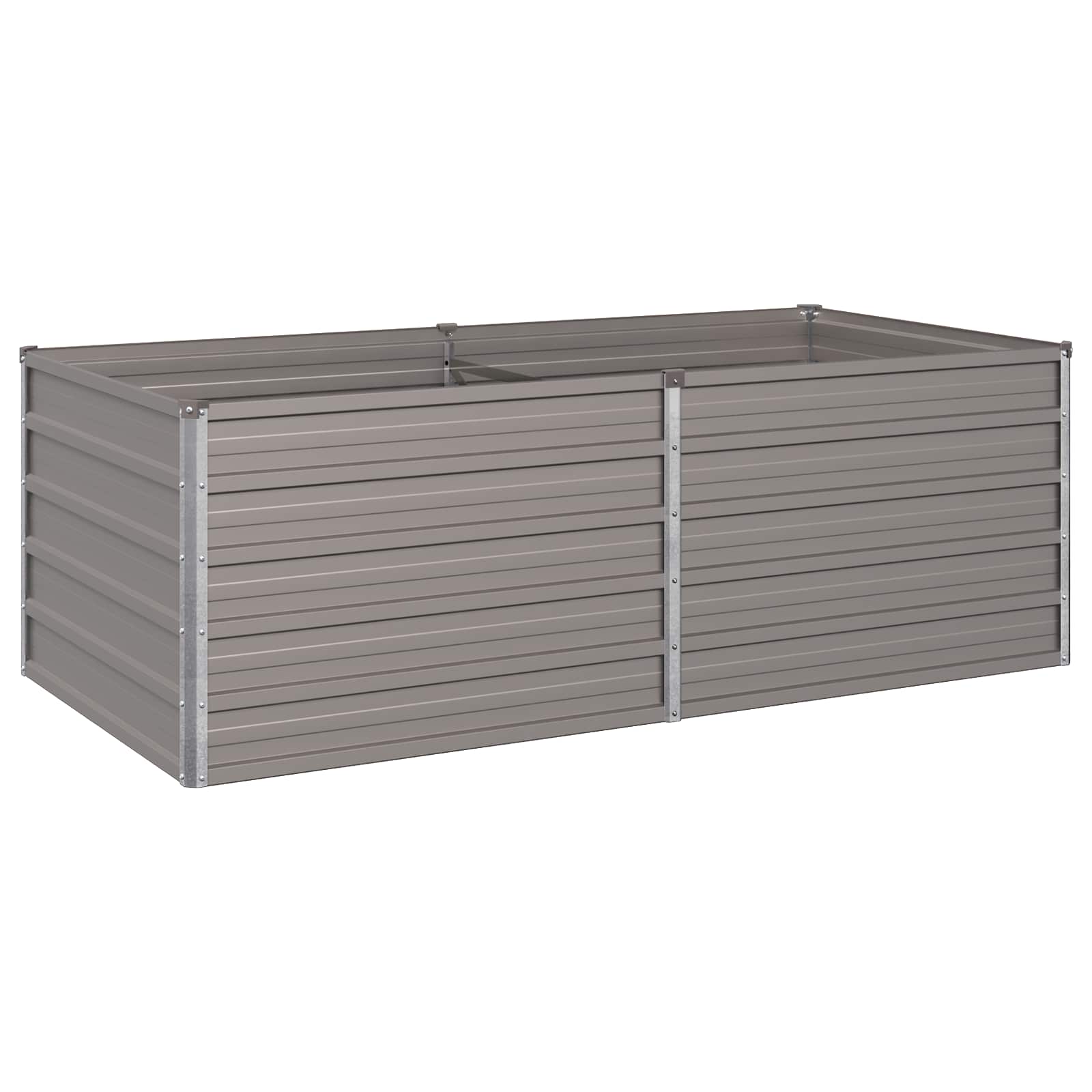 Υψωμένο Κρεβάτι Κήπου Σκ rusty 160 x 80 x 55 εκ. κοντόν
