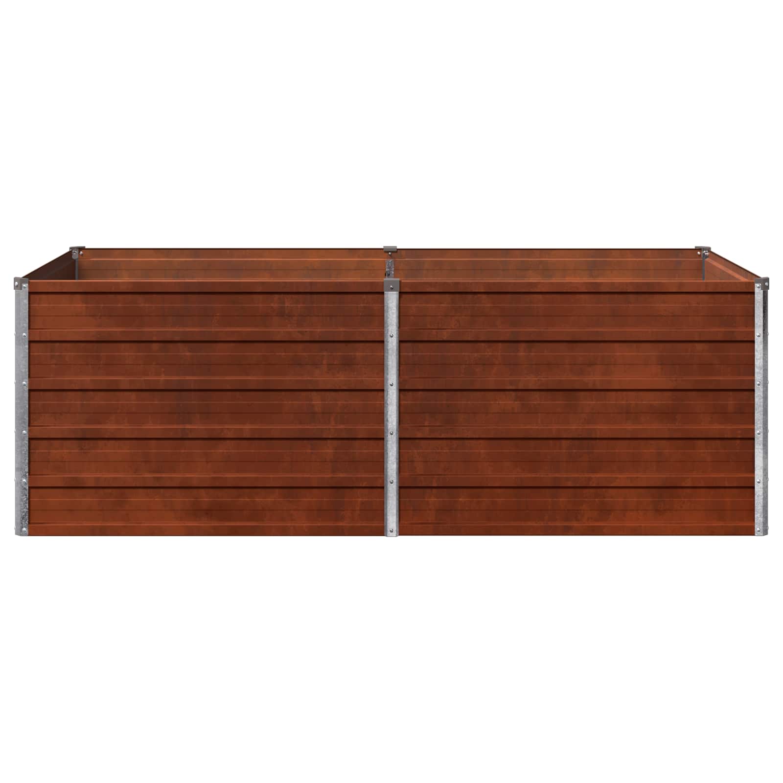 Υψωμένο Κρεβάτι Κήπου Σκ rusty 160 x 80 x 55 εκ. κοντόν