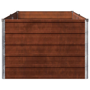 Υψωμένο Κρεβάτι Κήπου Σκ rusty 160 x 80 x 55 εκ. κοντόν