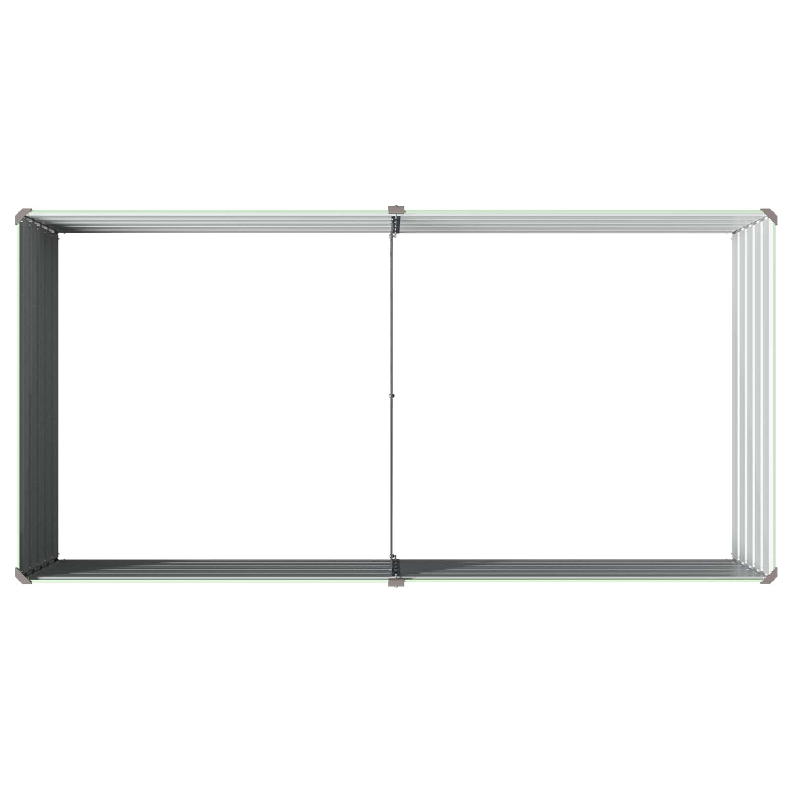 Υψωμένο Κρεβάτι Κήπου Παστέλ Πράσινο 160 x 80 x 55 εκ. - Pakobazaar