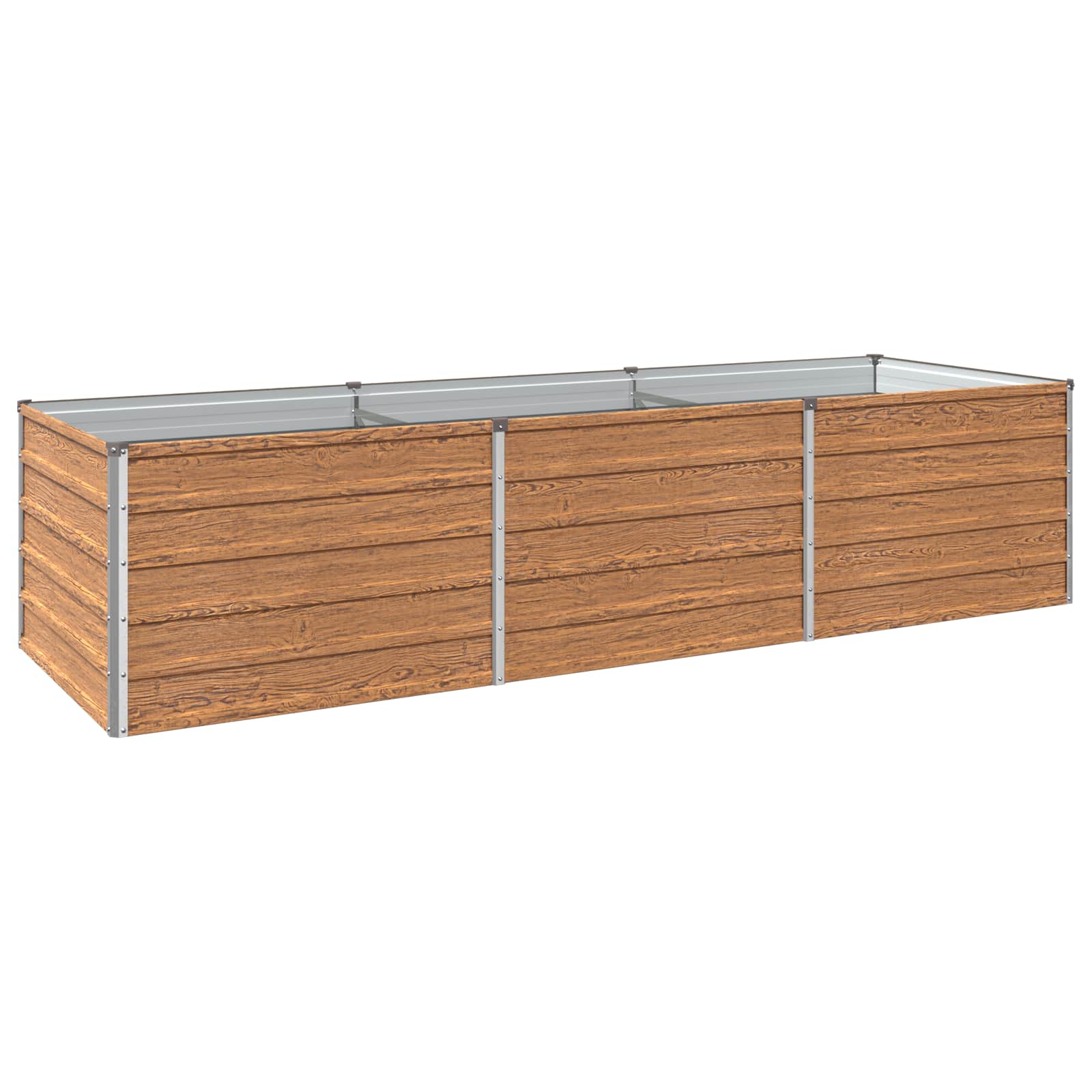 Υψωμένο Κρεβάτι Κήπου Ξύλινο Καφέ 240 x 80 x 55 εκ. - Pakobazaar