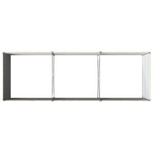 Υψωμένο Κρεβάτι Κήπου Ξύλινο Καφέ 240 x 80 x 55 εκ. - Pakobazaar