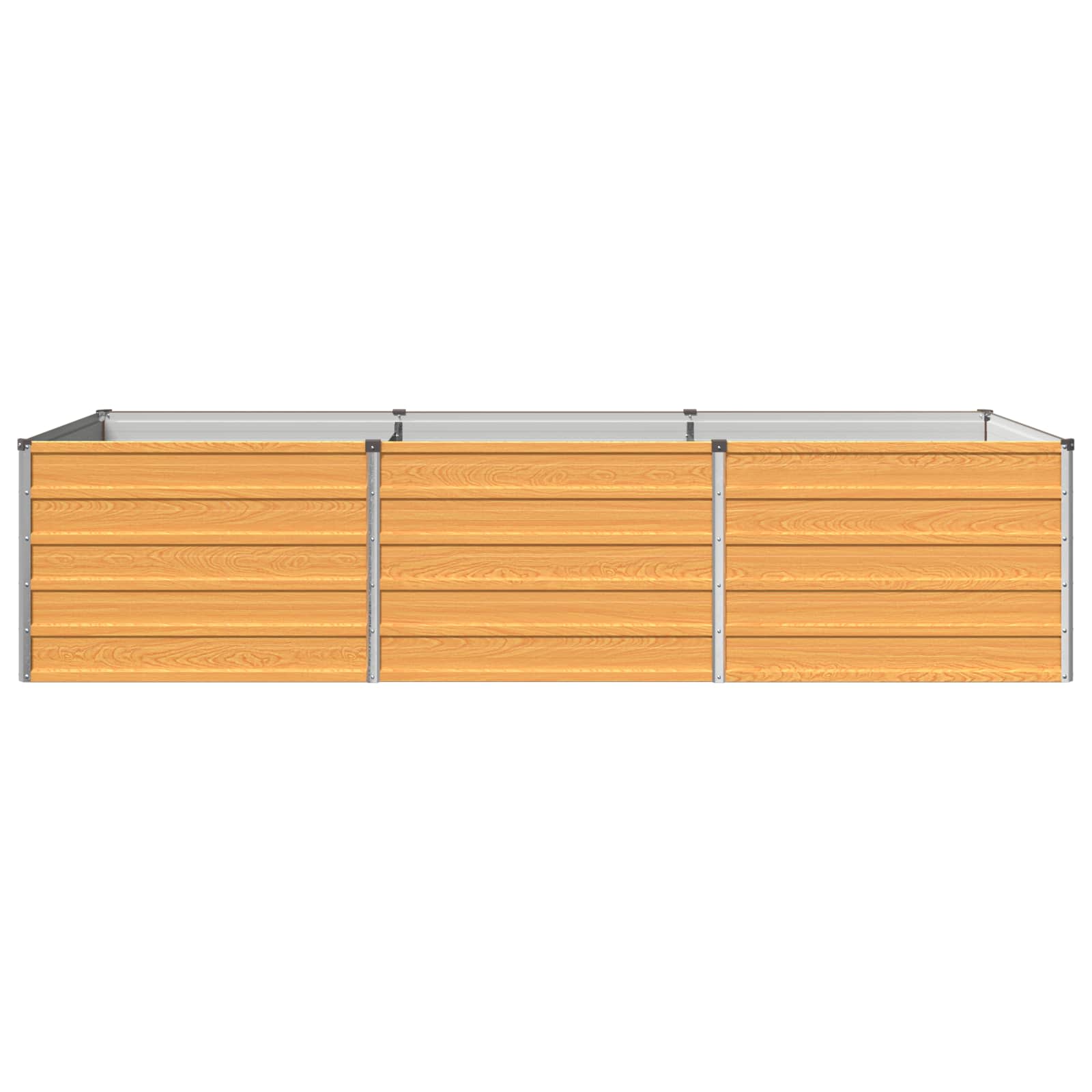 Υψωμένο Κρεβάτι Κήπου Φυσικό 240 x 80 x 55 εκ. - Pakobazaar