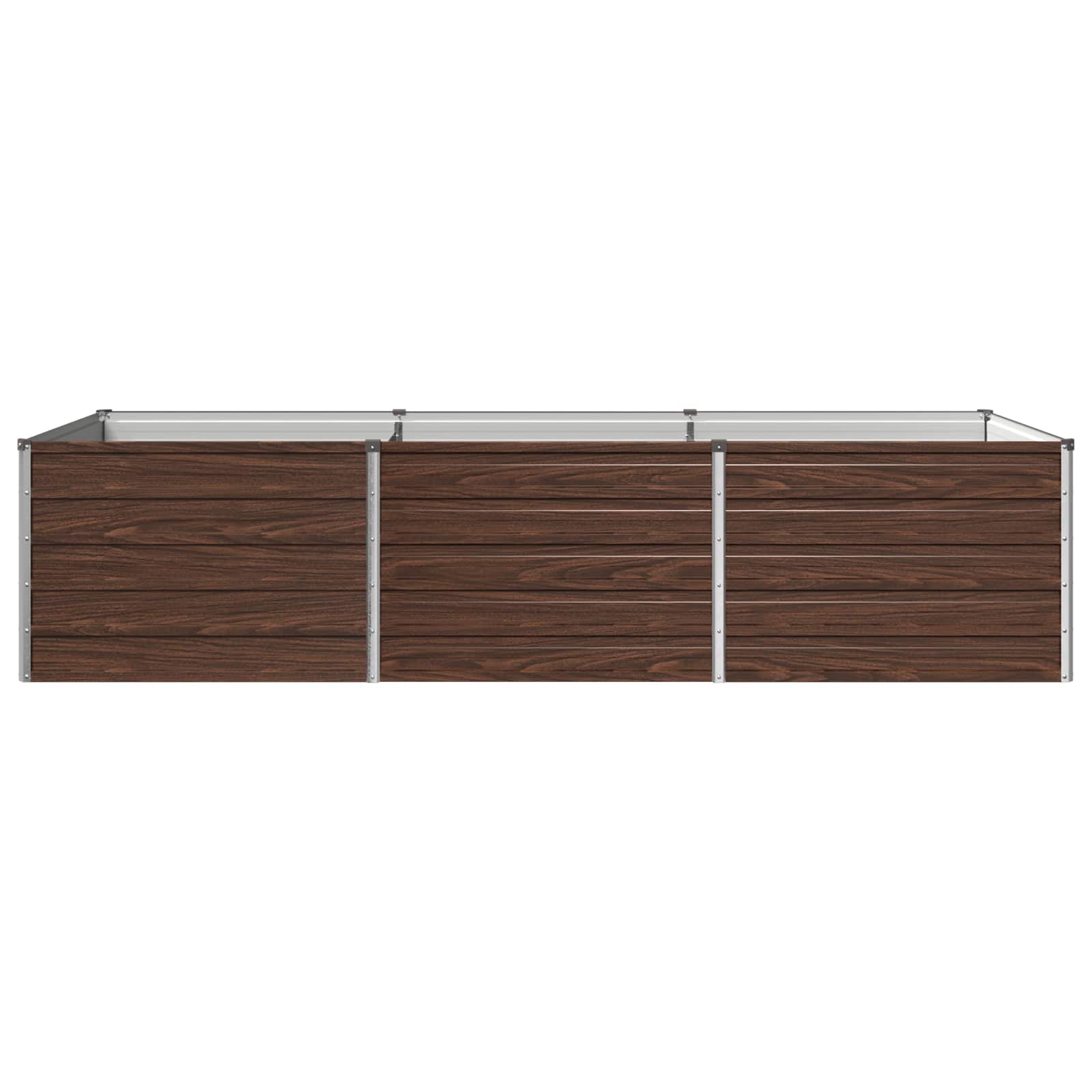 Υψωμένο Κρεβάτι Κήπου Μαύρο 240 x 80 x 55 εκ. - Pakobazaar