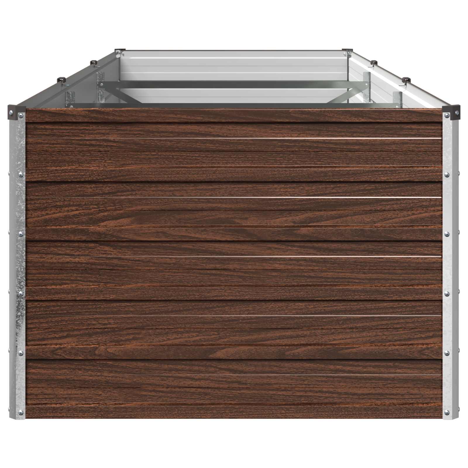 Υψωμένο Κρεβάτι Κήπου Μαύρο 240 x 80 x 55 εκ. - Pakobazaar