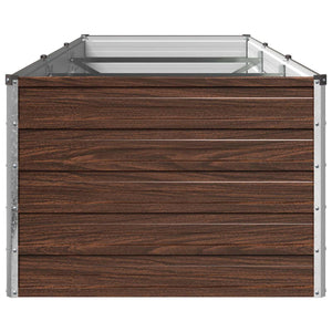 Υψωμένο Κρεβάτι Κήπου Μαύρο 240 x 80 x 55 εκ. - Pakobazaar