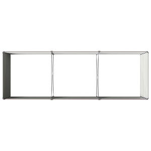 Υψωμένο Κρεβάτι Κήπου Καφέ 240 x 80 x 55 εκ. - Pakobazaar