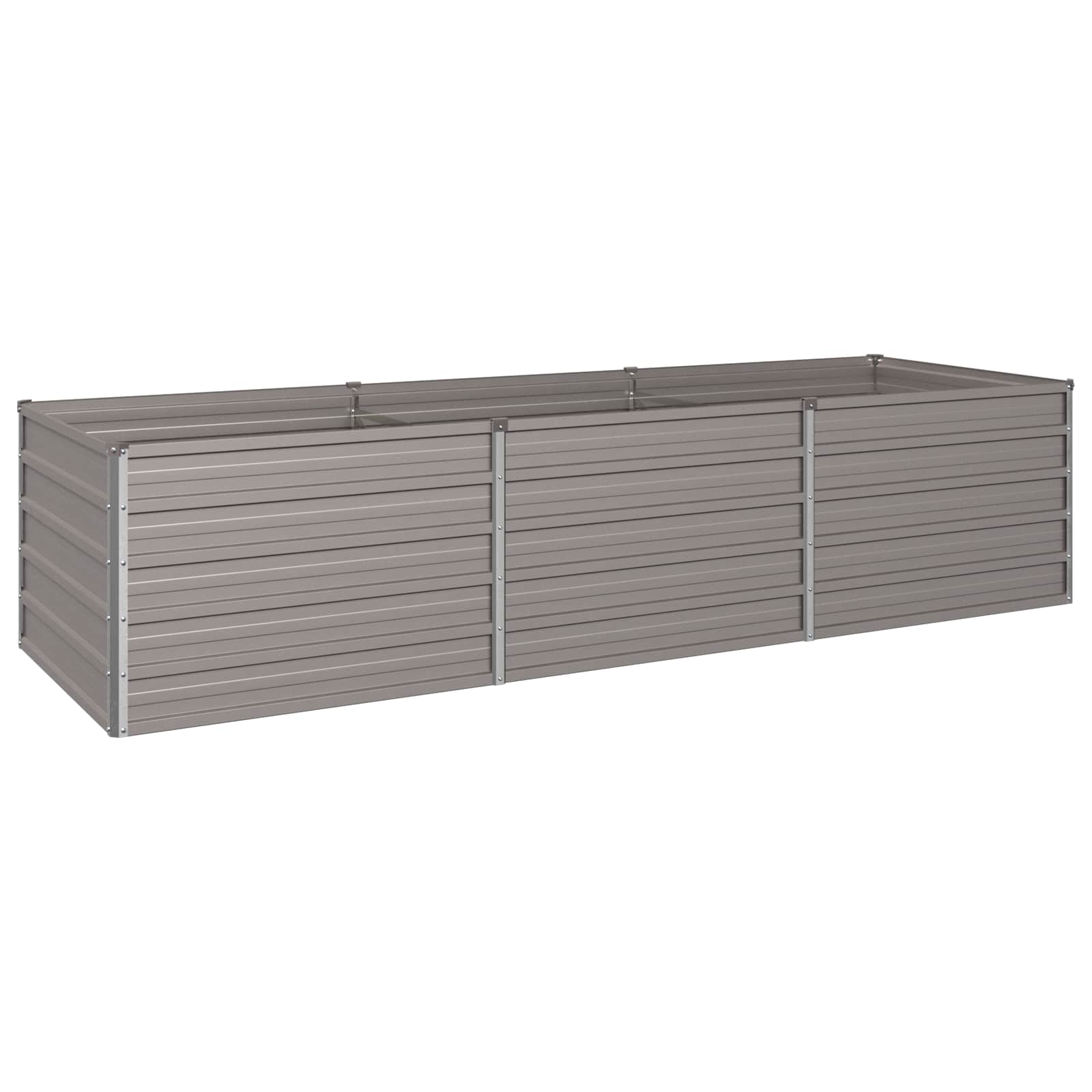 Υψωμένο Κρεβάτι Κήπου Σκ rusty 240 x 80 x 55 εκ. κοντόν - Pakobazaar