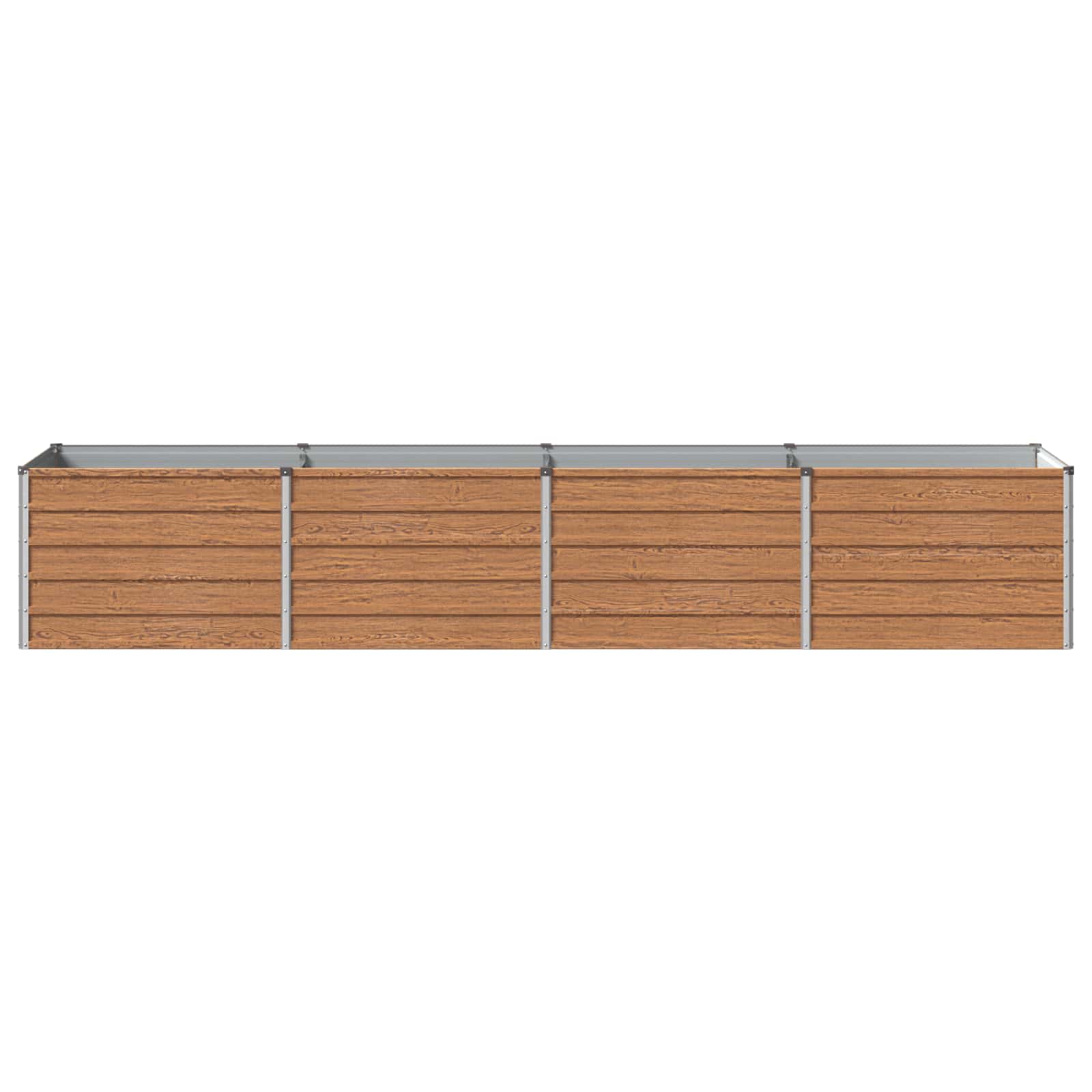 Υψωμένο Κρεβάτι Κήπου Ξύλινο Καφέ 320 x 80 x 55 εκ.