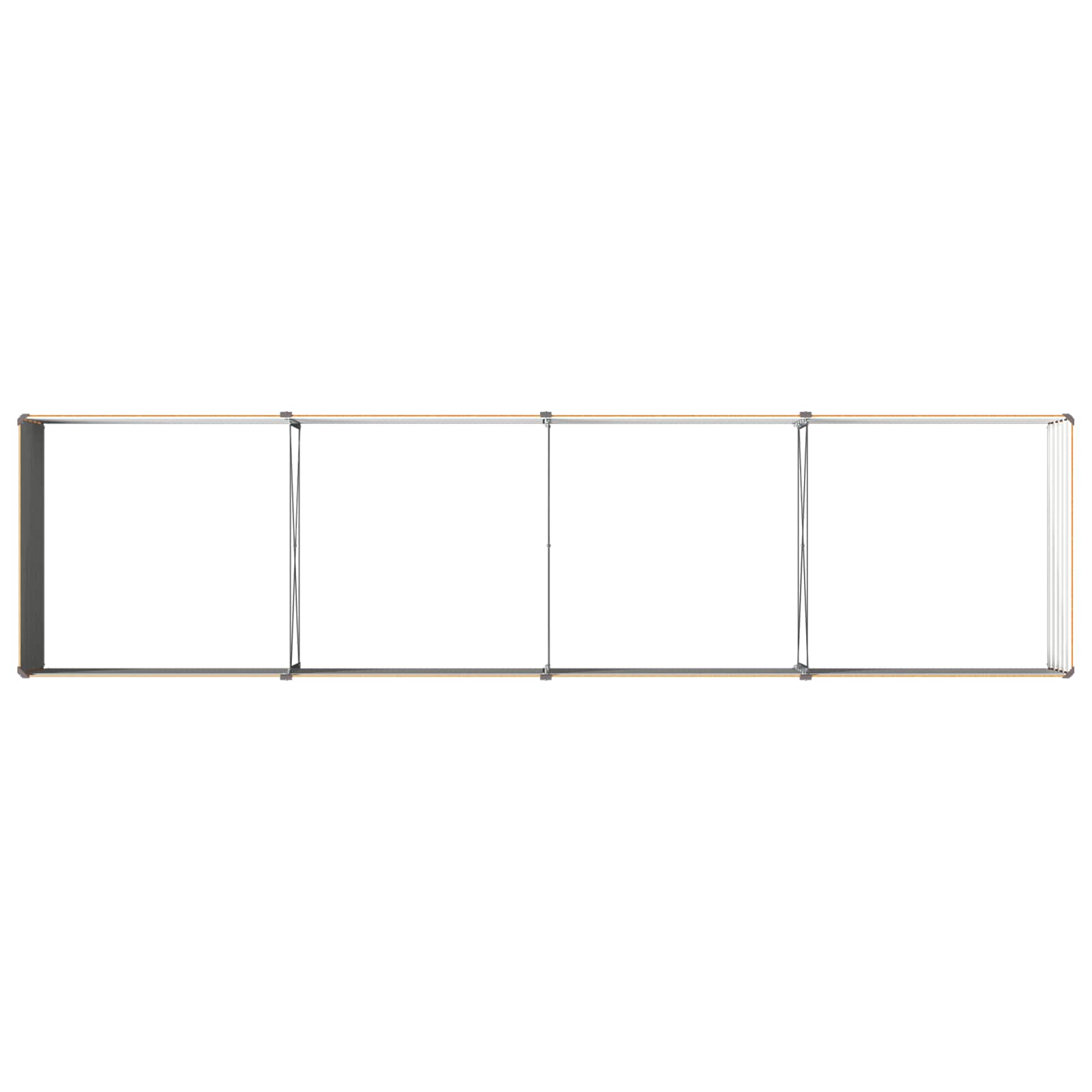 Υψωμένο Κρεβάτι Κήπου Φυσικό 320 x 80 x 55 εκ.