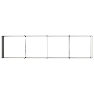 Υψωμένο Κρεβάτι Κήπου Καφέ 320 x 80 x 55 εκ.
