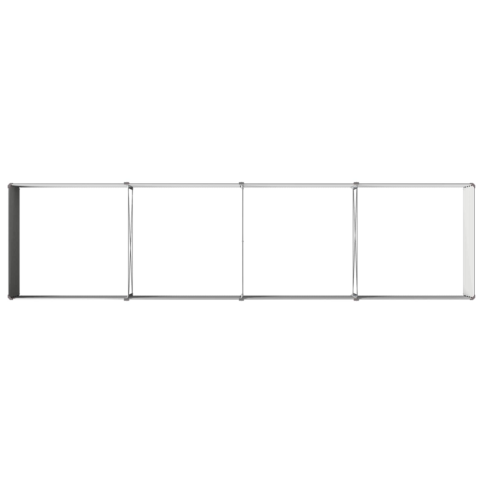 Υψωμένο Κρεβάτι Κήπου Ανθρακί 320 x 80 x 55 εκ. - Pakobazaar
