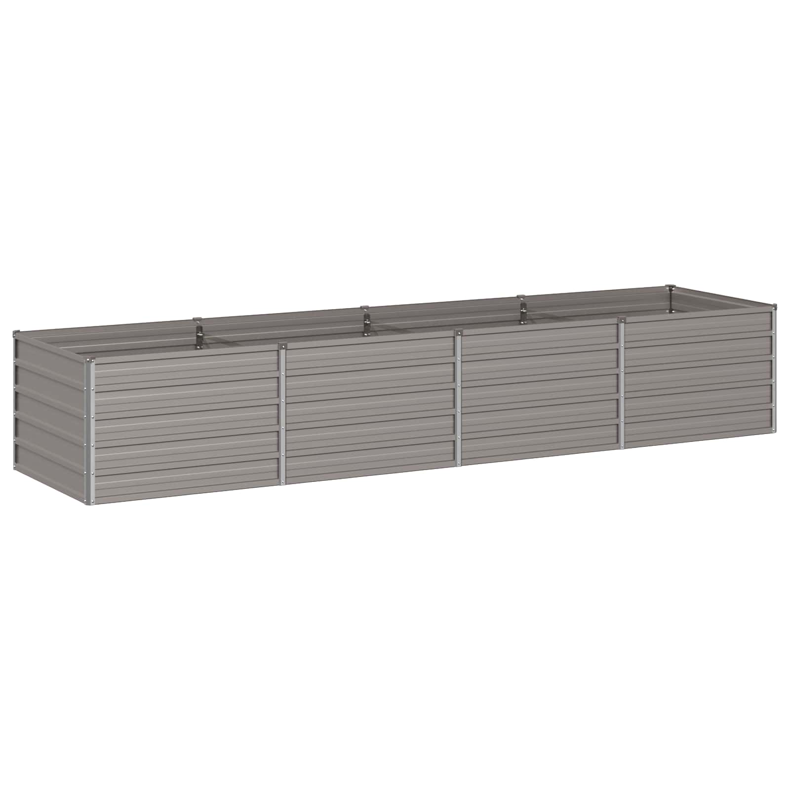 Υψωμένο Κρεβάτι Κήπου Σκ rusty 320 x 80 x 55 εκ. κοντόν - Pakobazaar